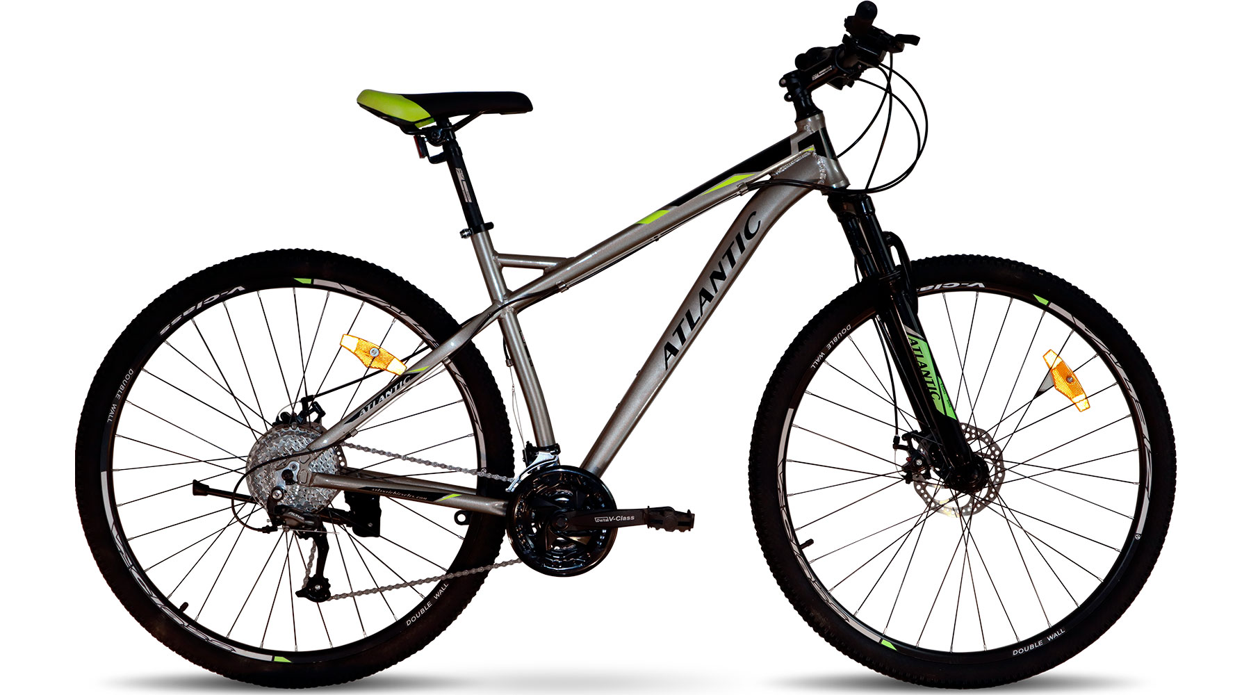Велосипед Atlantic Rekon FX 29" размер L рама 19" 2022 серо-зеленый
